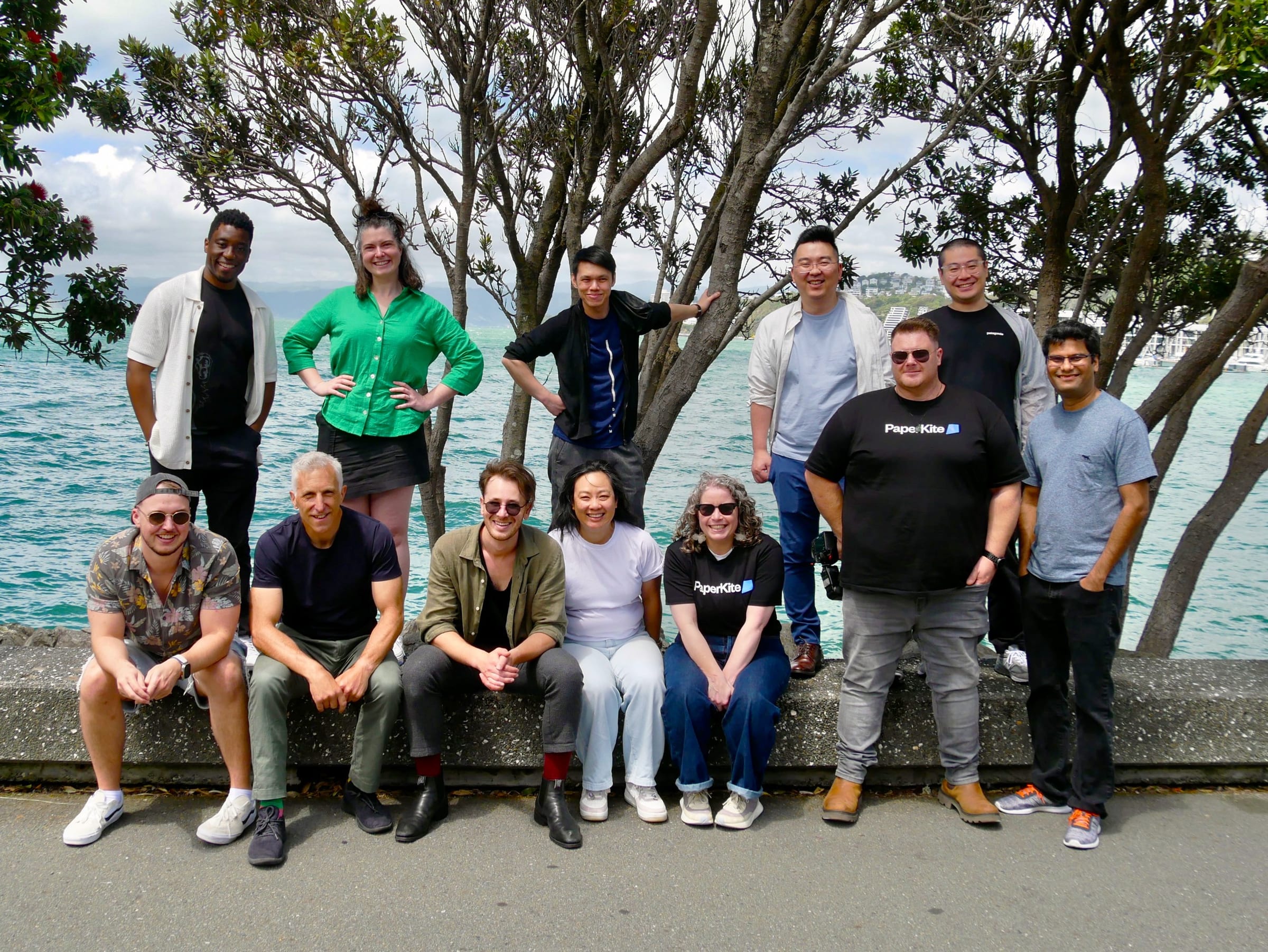 PaperKite team at work