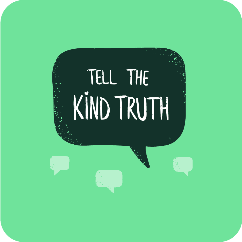 Speech-bubble illustration for the value "Diversity of thought"